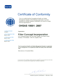 ISO 18001:2007